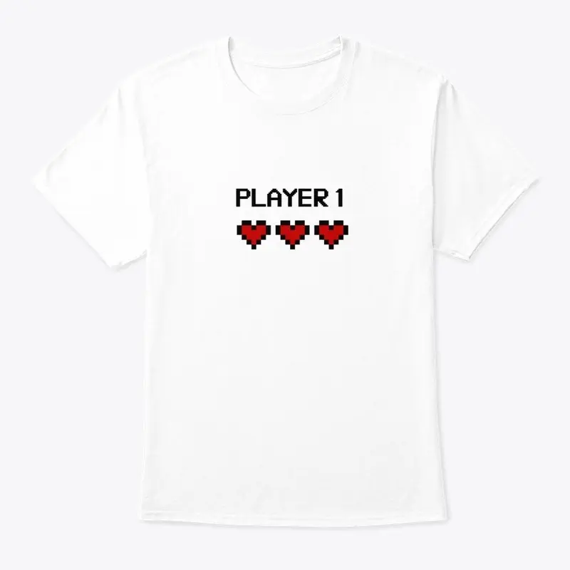 Pixel Art Hearts Player 1 -  